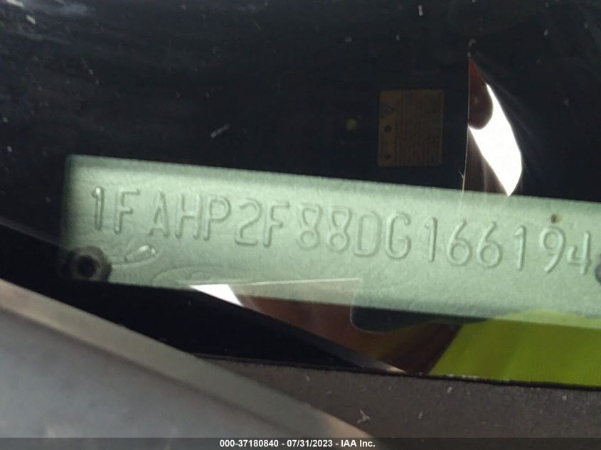 2013 FORD TAURUS LIMITED - 1FAHP2F88DG166194