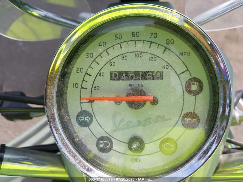 2011 VESPA LX 150IE - ZAPM688F4B5200343