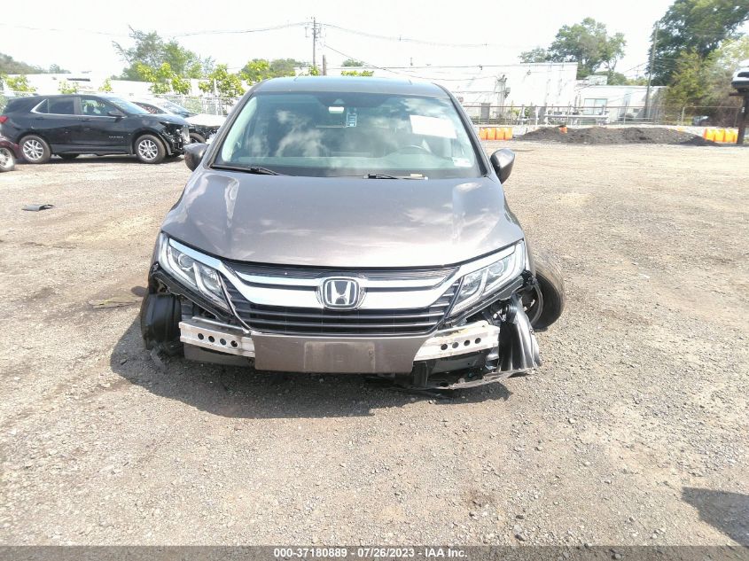 2018 HONDA ODYSSEY EX-L - 5FNRL6H75JB082457