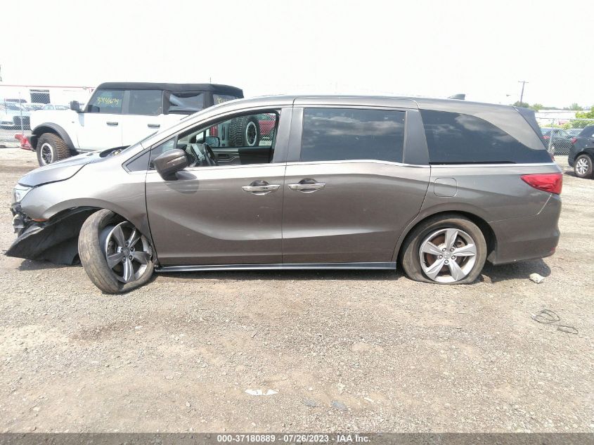 2018 HONDA ODYSSEY EX-L - 5FNRL6H75JB082457