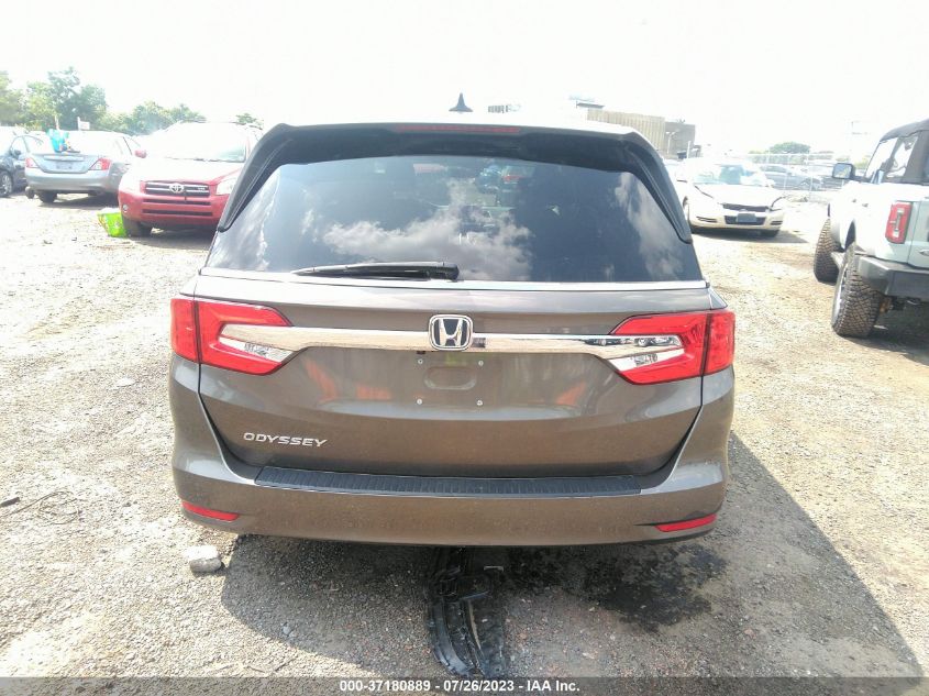 2018 HONDA ODYSSEY EX-L - 5FNRL6H75JB082457
