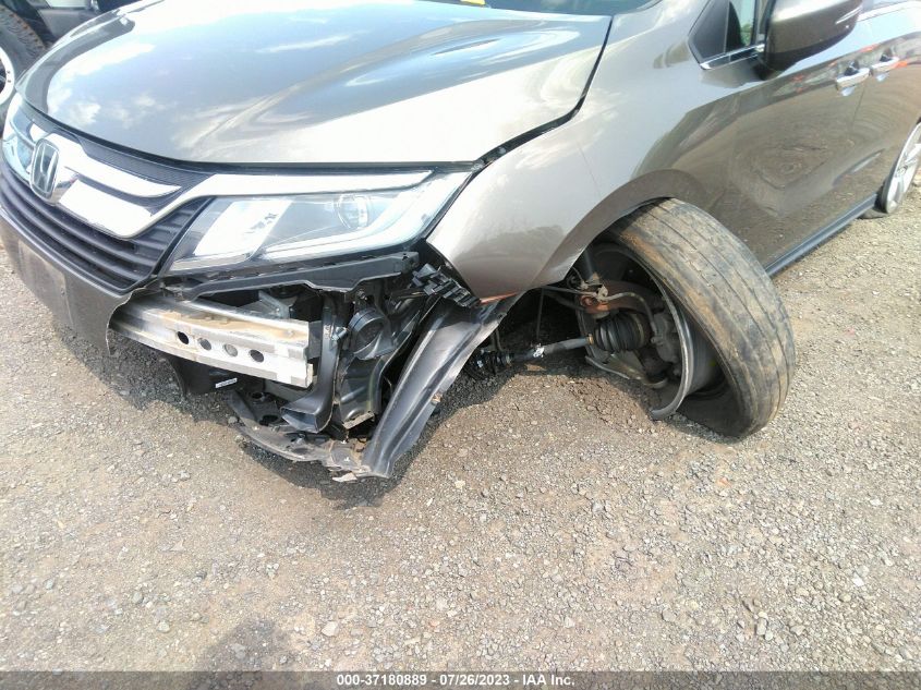 2018 HONDA ODYSSEY EX-L - 5FNRL6H75JB082457