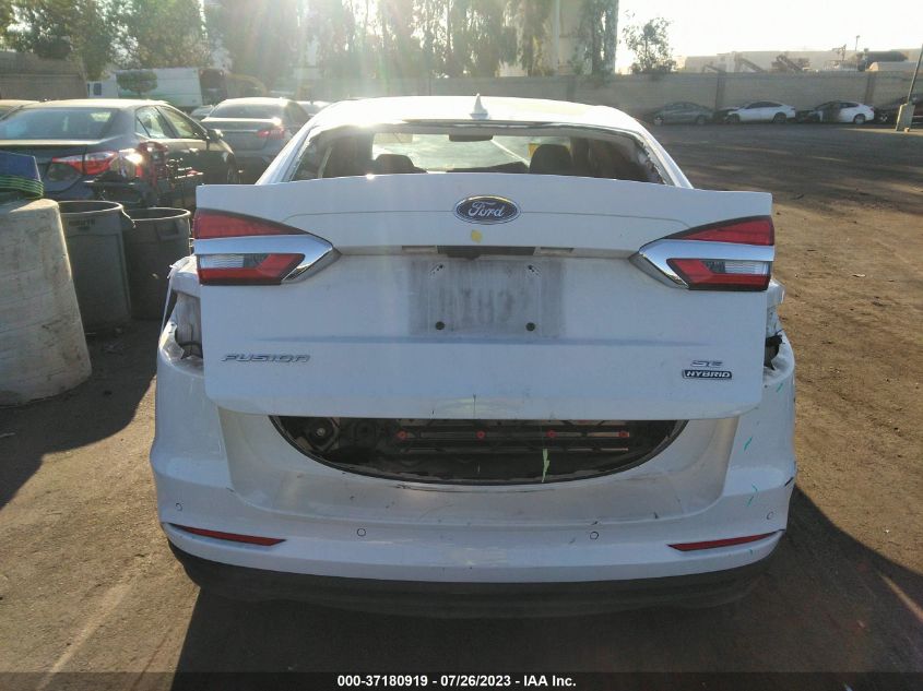 2020 FORD FUSION HYBRID SE - 3FA6P0LU6LR199232