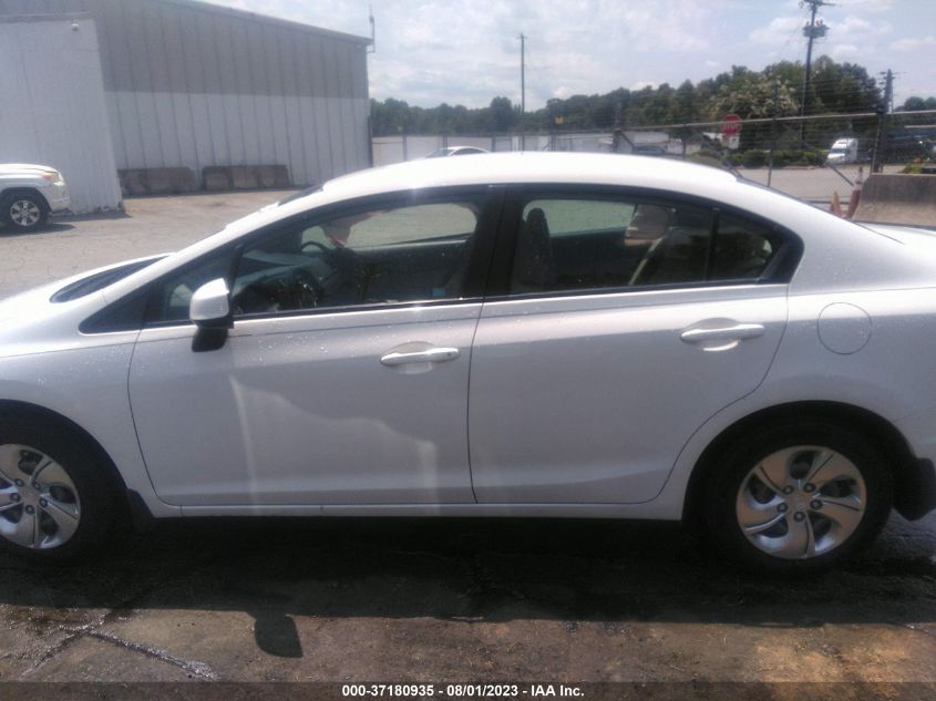 2013 HONDA CIVIC SDN LX - 2HGFB2F52DH554825