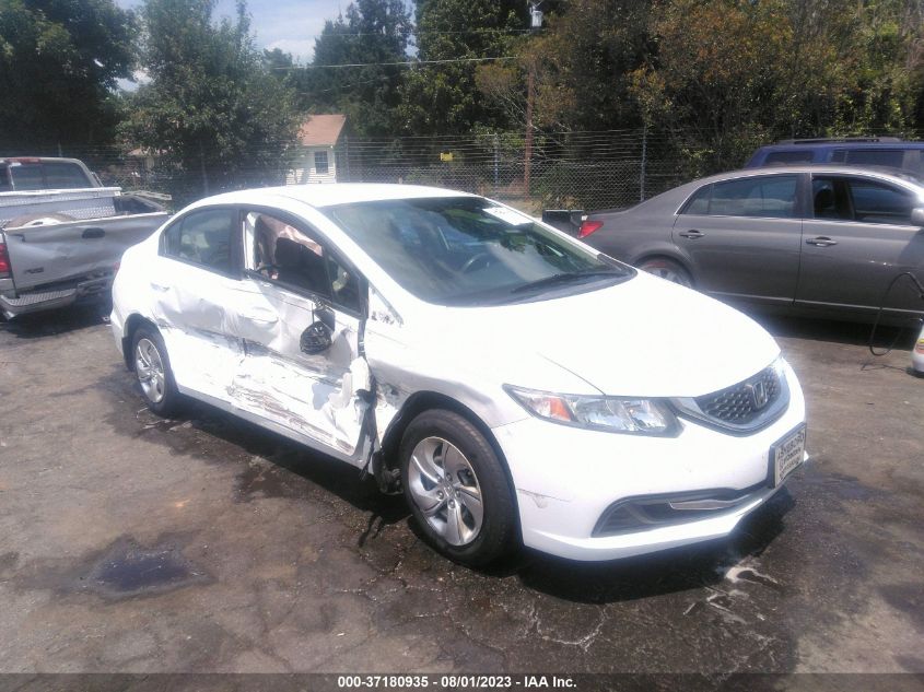 2013 HONDA CIVIC SDN LX - 2HGFB2F52DH554825