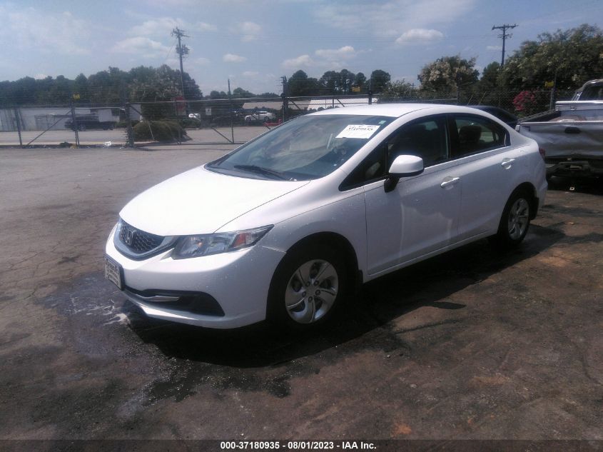 2013 HONDA CIVIC SDN LX - 2HGFB2F52DH554825