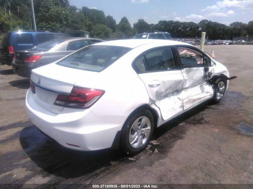 2013 HONDA CIVIC SDN LX - 2HGFB2F52DH554825
