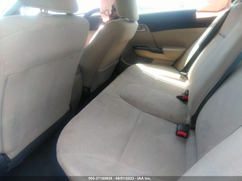 2013 HONDA CIVIC SDN LX - 2HGFB2F52DH554825