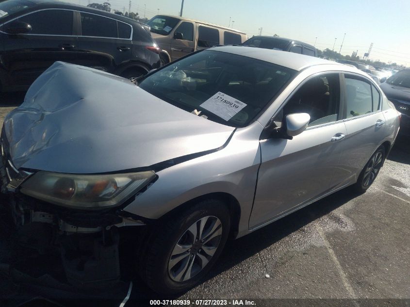 2013 HONDA ACCORD LX - 1HGCR2F34DA124676