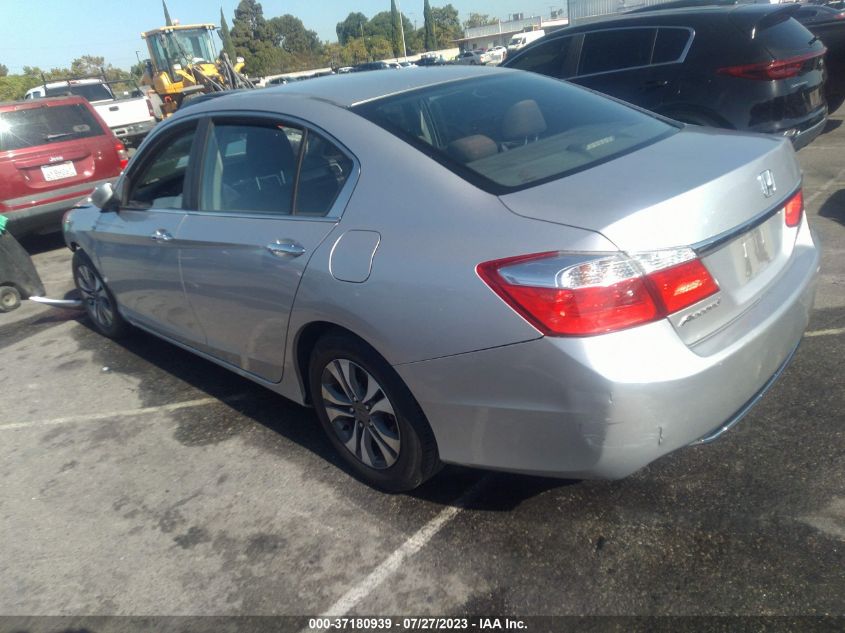2013 HONDA ACCORD LX - 1HGCR2F34DA124676