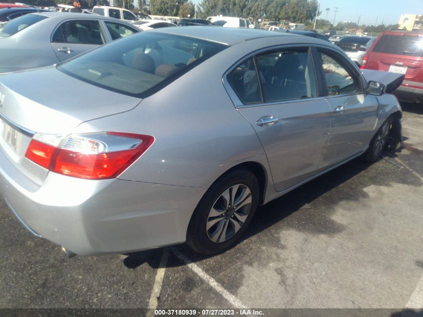 2013 HONDA ACCORD LX - 1HGCR2F34DA124676