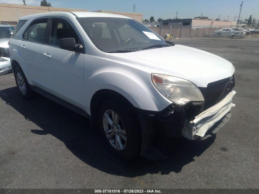 2013 CHEVROLET EQUINOX LS - 2GNALBEK1D1226972