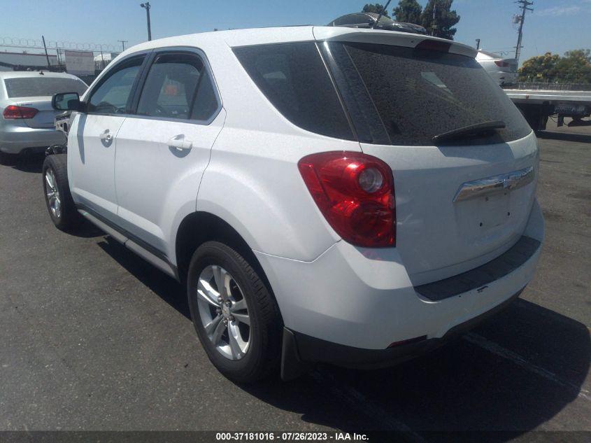 2013 CHEVROLET EQUINOX LS - 2GNALBEK1D1226972