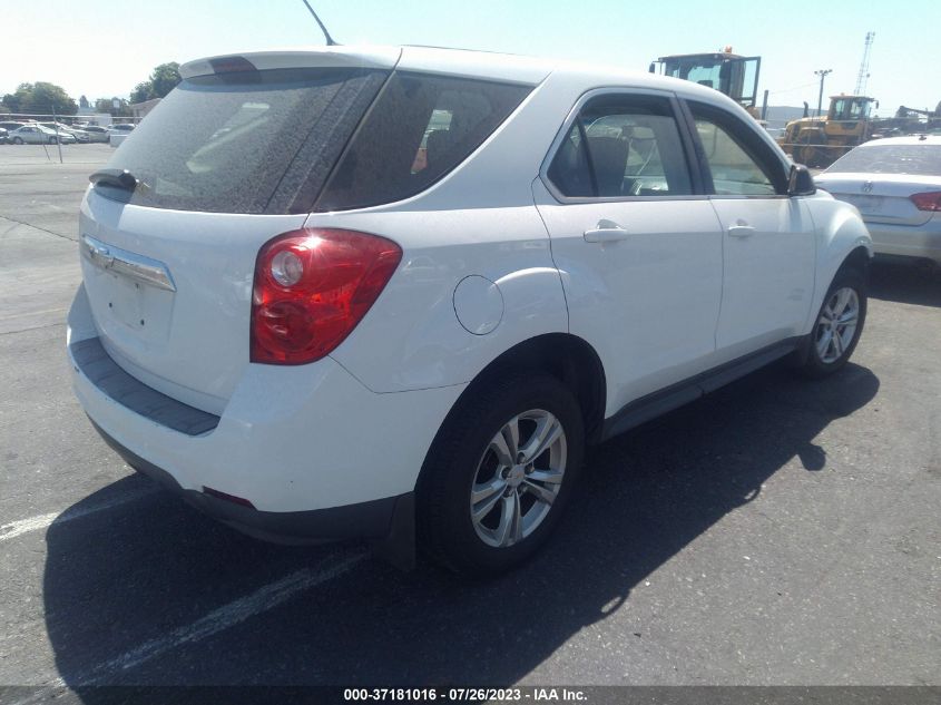2013 CHEVROLET EQUINOX LS - 2GNALBEK1D1226972
