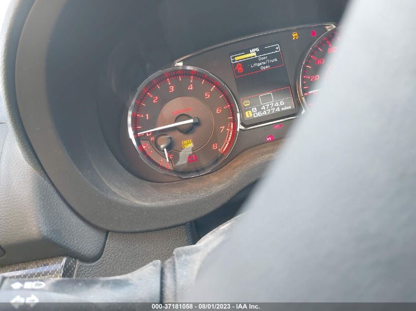 2015 SUBARU WRX LIMITED - JF1VA1G67F9814353