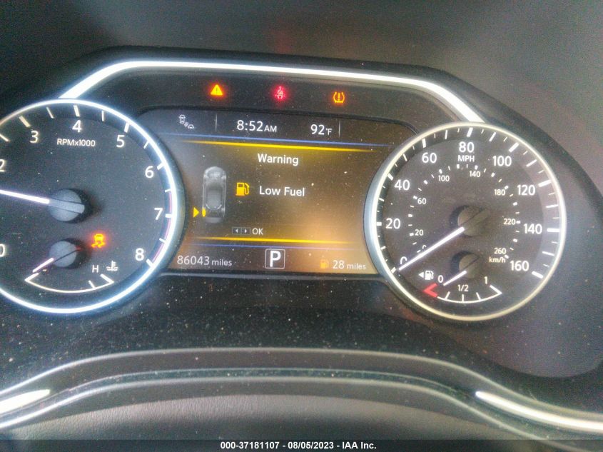 2017 NISSAN MAXIMA SR - 1N4AA6AP8HC374419