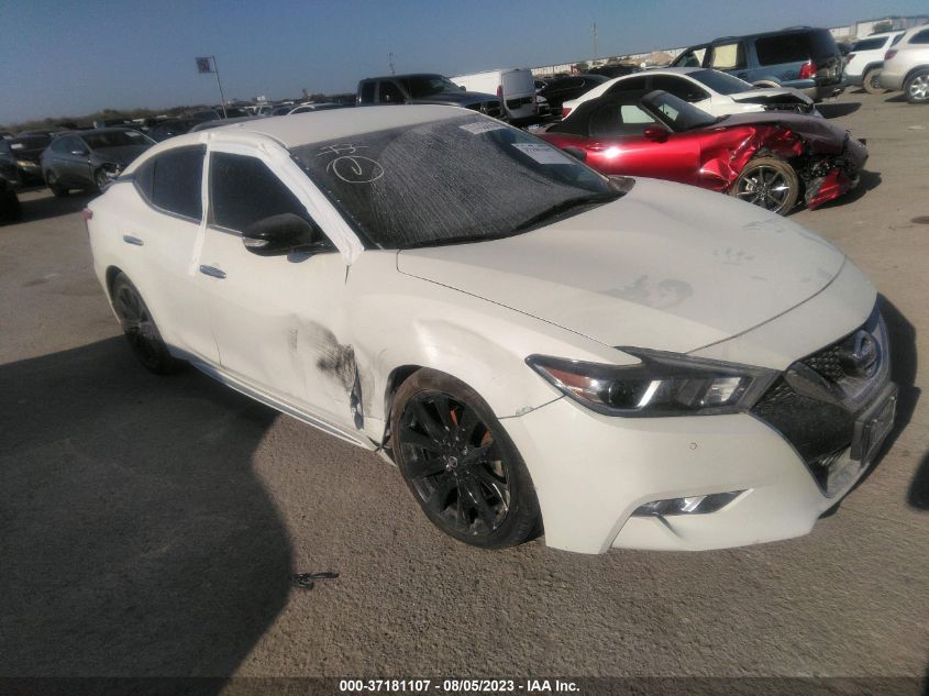 2017 NISSAN MAXIMA SR - 1N4AA6AP8HC374419