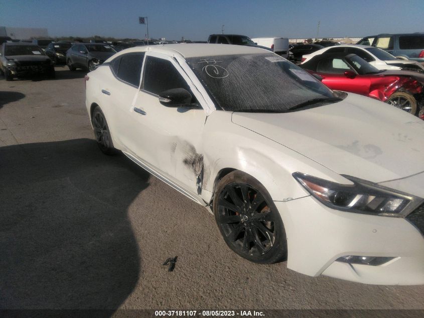 2017 NISSAN MAXIMA SR - 1N4AA6AP8HC374419