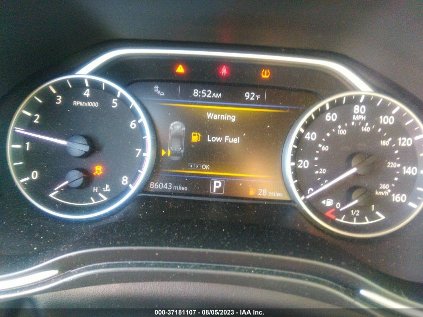 2017 NISSAN MAXIMA SR - 1N4AA6AP8HC374419