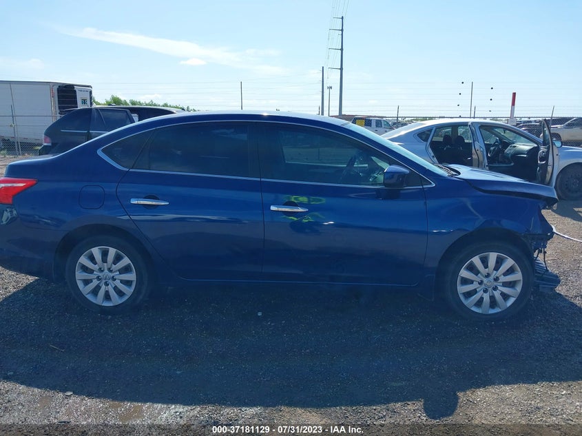VIN 3N1AB7AP6KY272213 2019 NISSAN SENTRA S
