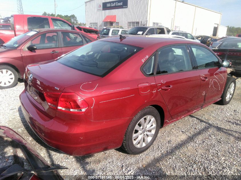 2015 VOLKSWAGEN PASSAT S - 1VWAT7A37FT042506