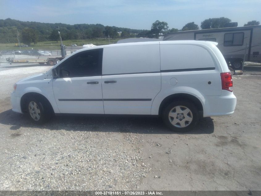 2014 RAM CARGO VAN TRADESMAN 2C4RRGAG4ER167265