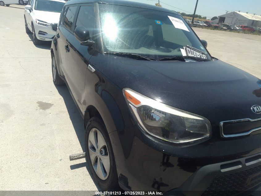 2016 KIA SOUL BASE - KNDJN2A21G7256165