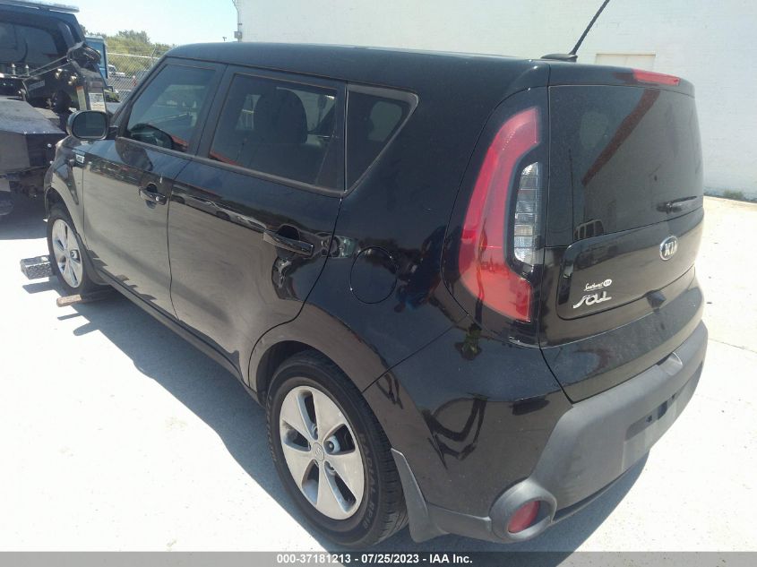 2016 KIA SOUL BASE - KNDJN2A21G7256165