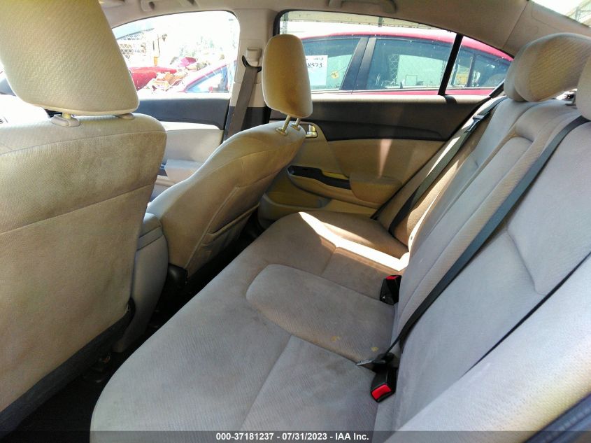 2013 HONDA CIVIC SDN EX - 19XFB2F81DE008831