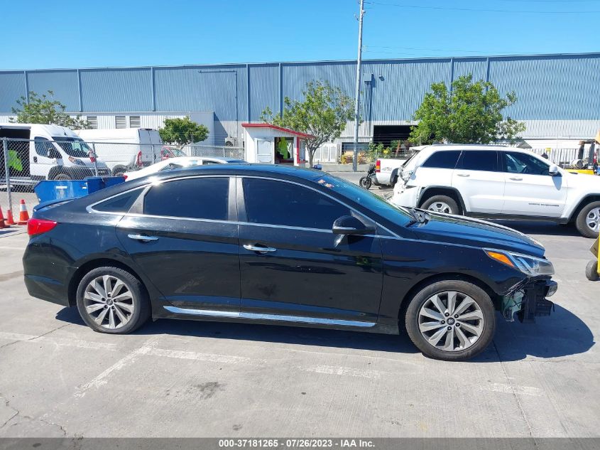 2017 HYUNDAI SONATA SPORT - 5NPE34AF0HH527221