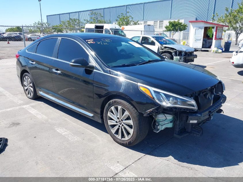 2017 HYUNDAI SONATA SPORT - 5NPE34AF0HH527221