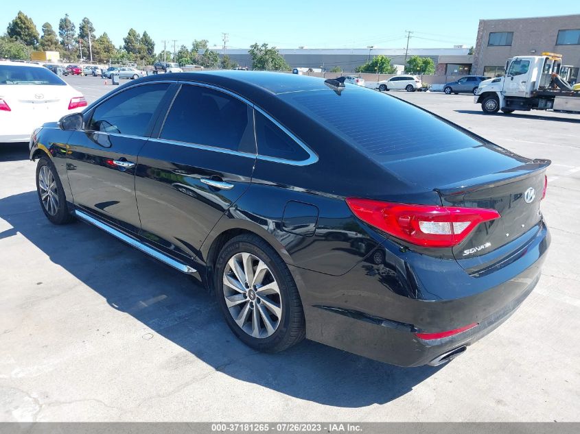 2017 HYUNDAI SONATA SPORT - 5NPE34AF0HH527221