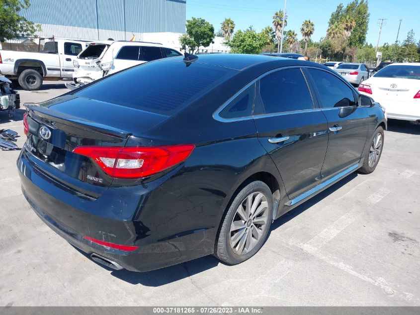 2017 HYUNDAI SONATA SPORT - 5NPE34AF0HH527221