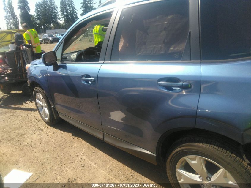2016 SUBARU FORESTER 2.5I PREMIUM - JF2SJADC2GH456837
