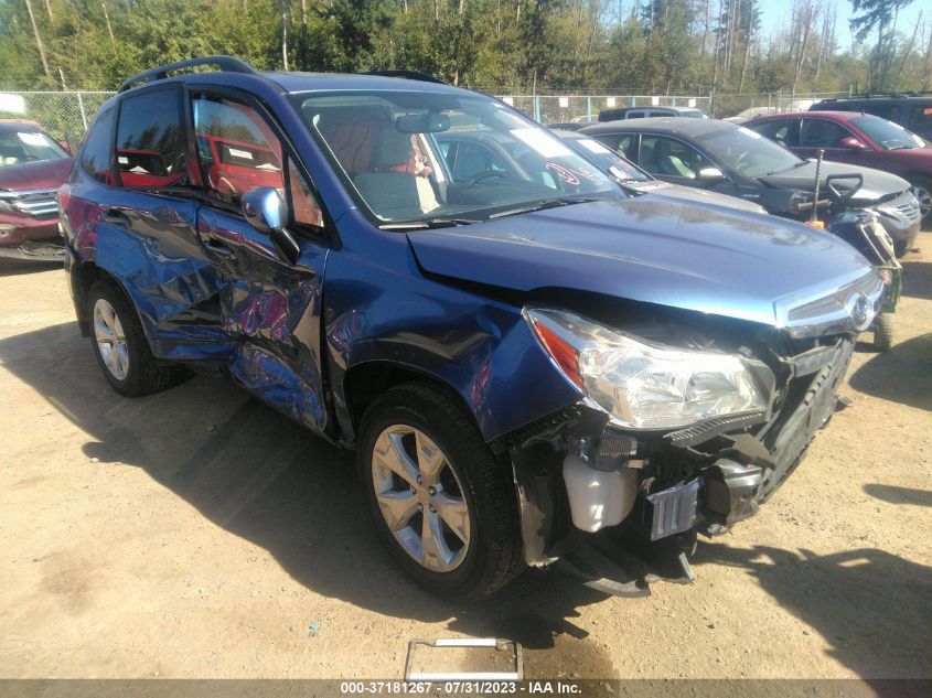 2016 SUBARU FORESTER 2.5I PREMIUM - JF2SJADC2GH456837