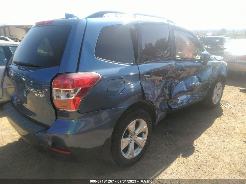 2016 SUBARU FORESTER 2.5I PREMIUM - JF2SJADC2GH456837