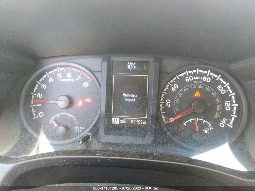 2018 TOYOTA TACOMA SR/SR5 - 5TFAX5GN5JX114535