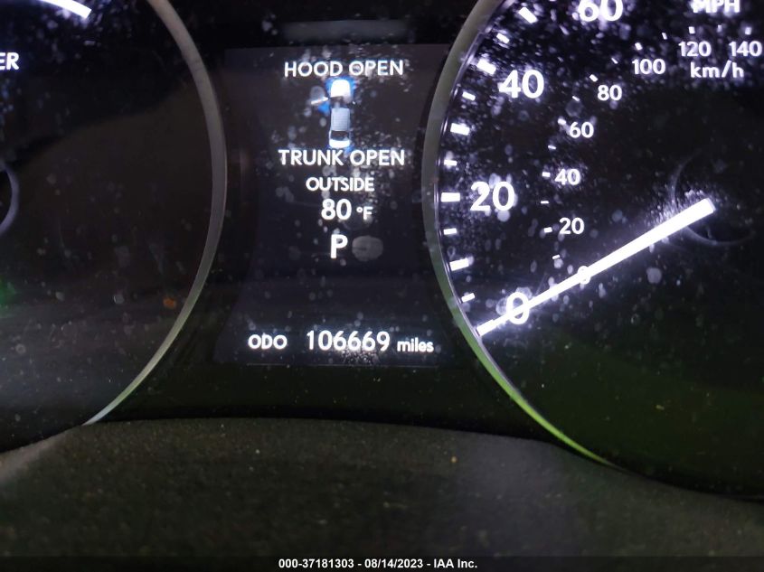 2014 LEXUS ES 300H HYBRID JTHBW1GG3E2066360