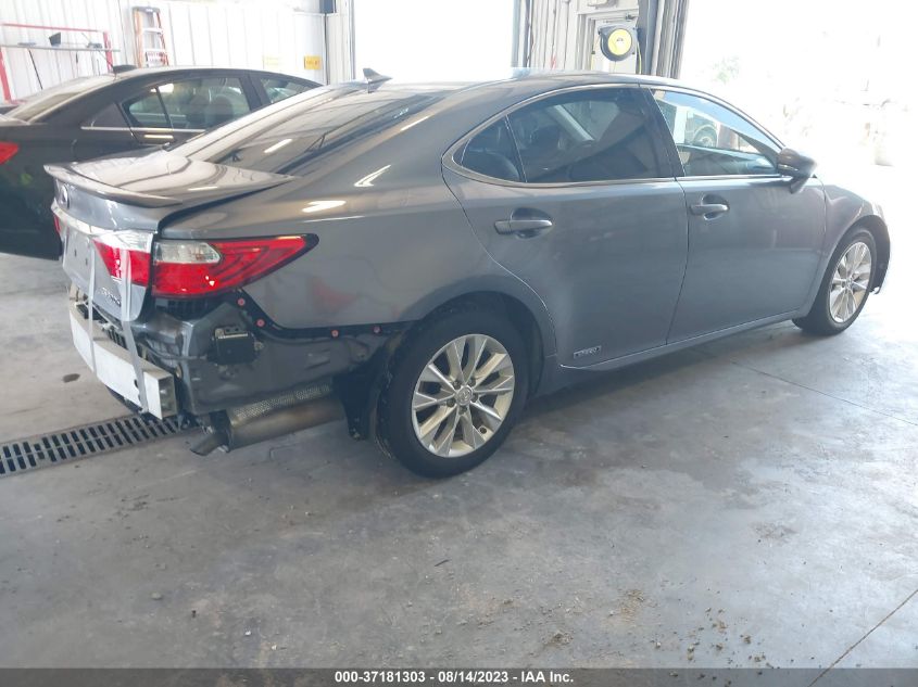 2014 LEXUS ES 300H HYBRID JTHBW1GG3E2066360