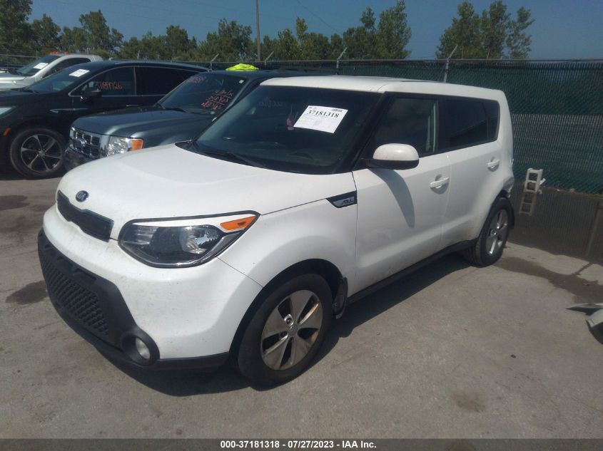 2015 KIA SOUL BASE - KNDJN2A27F7774585