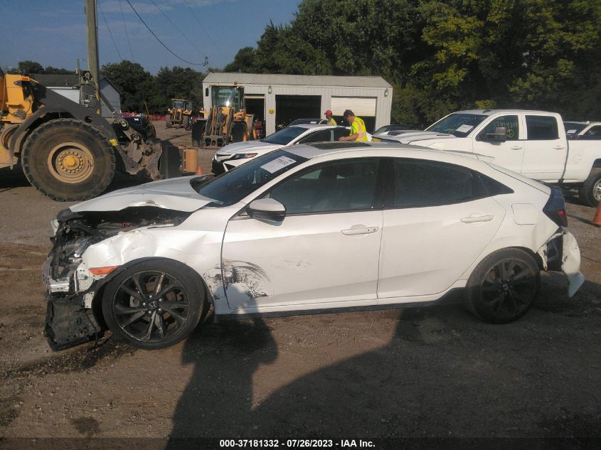 2018 HONDA CIVIC HATCHBACK SPORT TOURING - SHHFK7H96JU206182