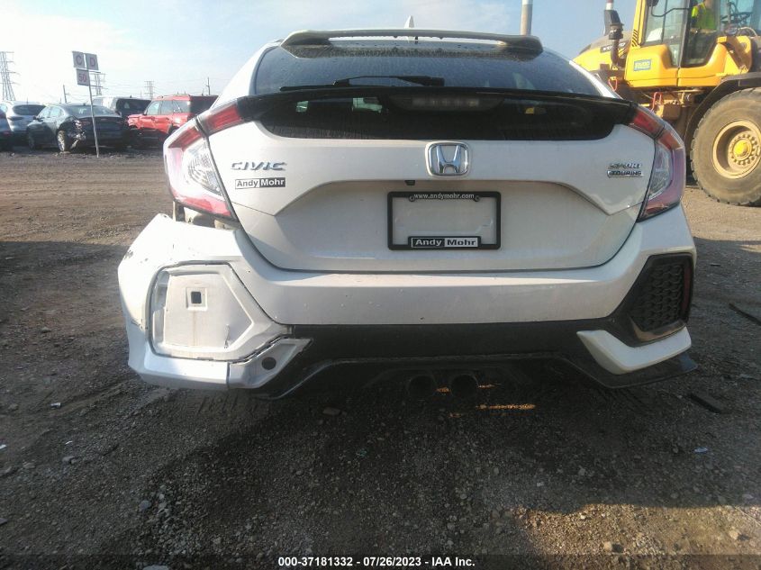 2018 HONDA CIVIC HATCHBACK SPORT TOURING - SHHFK7H96JU206182