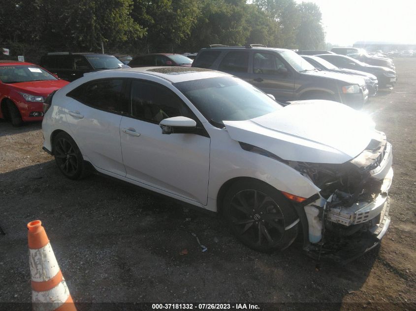2018 HONDA CIVIC HATCHBACK SPORT TOURING - SHHFK7H96JU206182