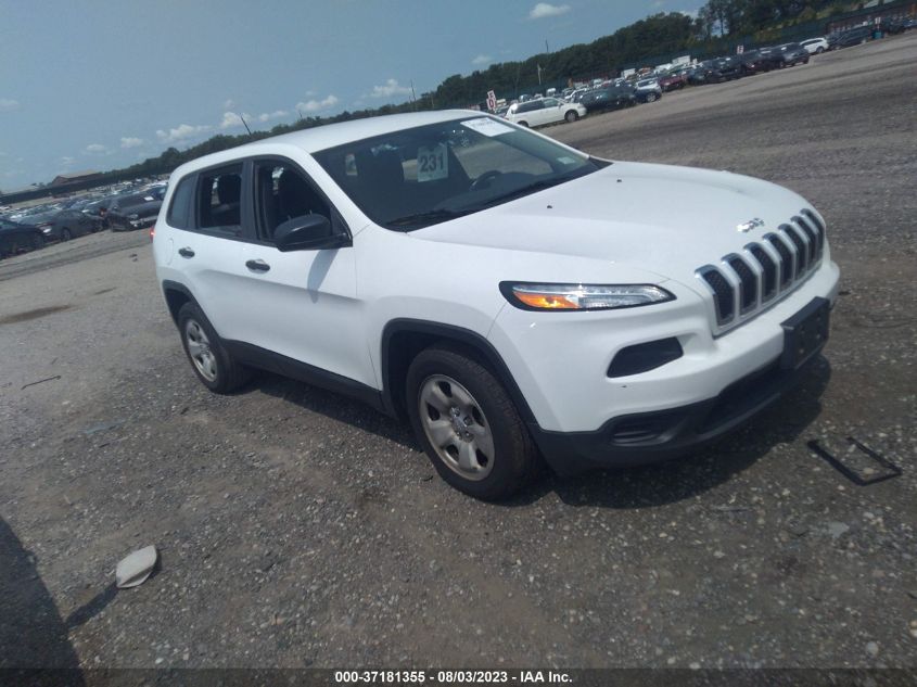2017 JEEP CHEROKEE SPORT - 1C4PJLAB5HW660489