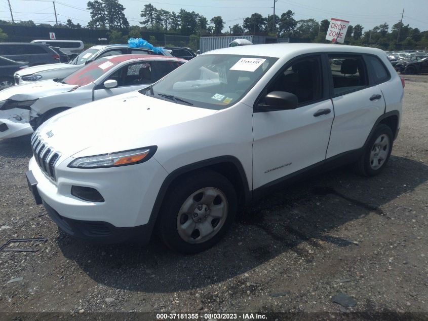 2017 JEEP CHEROKEE SPORT - 1C4PJLAB5HW660489