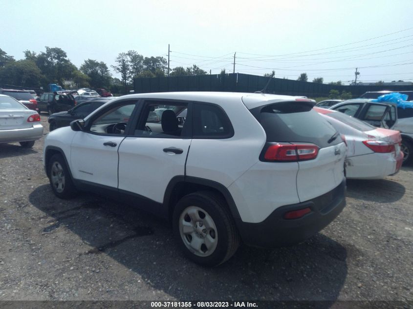 2017 JEEP CHEROKEE SPORT - 1C4PJLAB5HW660489