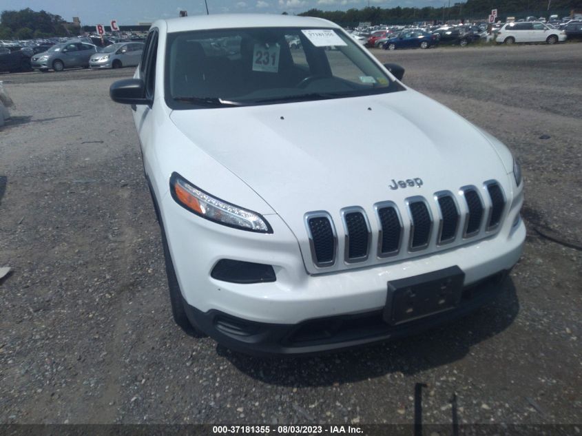 2017 JEEP CHEROKEE SPORT - 1C4PJLAB5HW660489