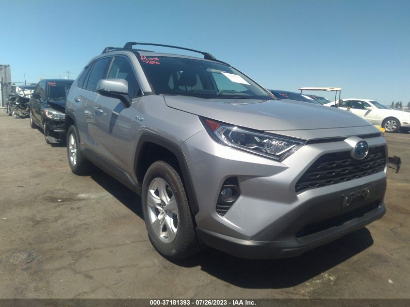 2020 TOYOTA RAV4 HYBRID XLE - 2T3RWRFV5LW085253