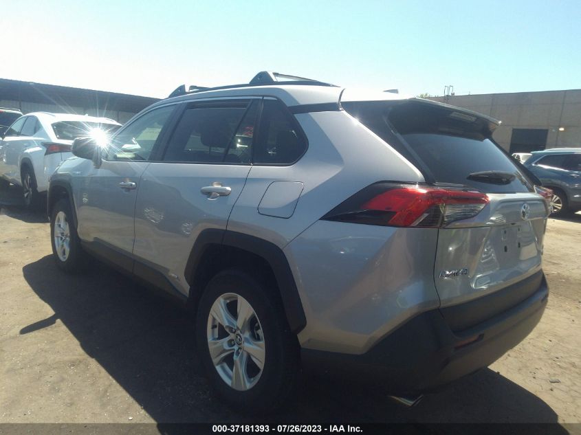 2020 TOYOTA RAV4 HYBRID XLE - 2T3RWRFV5LW085253
