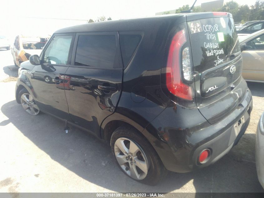 2019 KIA SOUL BASE - KNDJN2A24K7920208